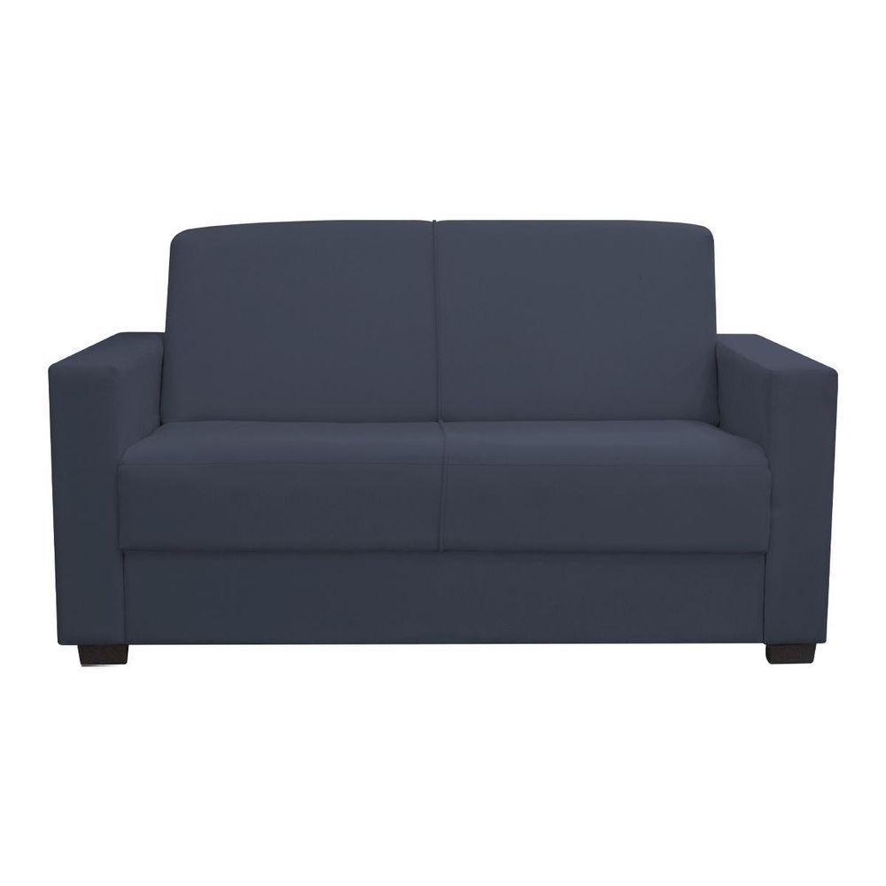 Sofá 3 Lugares Concfortável 1,60m Livia Bellamado Cor:azul Marinho - 1