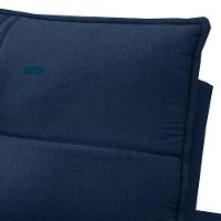 Sofá Retrátil Reclinável 3 Lugares 250cm Damy F05 Veludo Azul - 3