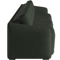 Sofá Cama Para Sala De Estar 4 Lugares 336cm Montserrat K01 Veludo Verde - Lyam Decor - 2
