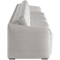 Sofá Cama Para Sala De Estar 4 Lugares 316cm Montserrat K01 Bouclê Creme - Lyam Decor - 2