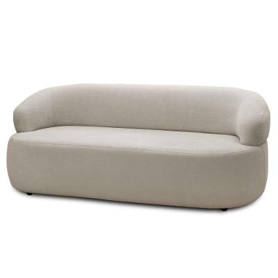 Sofá 3 Lugares Living 170cm Conka F05 Bouclê Bege