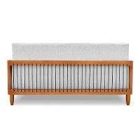 Sofá 2 Lugares Base De Madeira Mariana 160 Cm Linho S04 - D'rossi Cor Grigio - 5