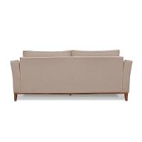 Sofá 2 Lugares Base De Madeira Grace 170 Cm Linho S04 - D'rossi Cor Areia