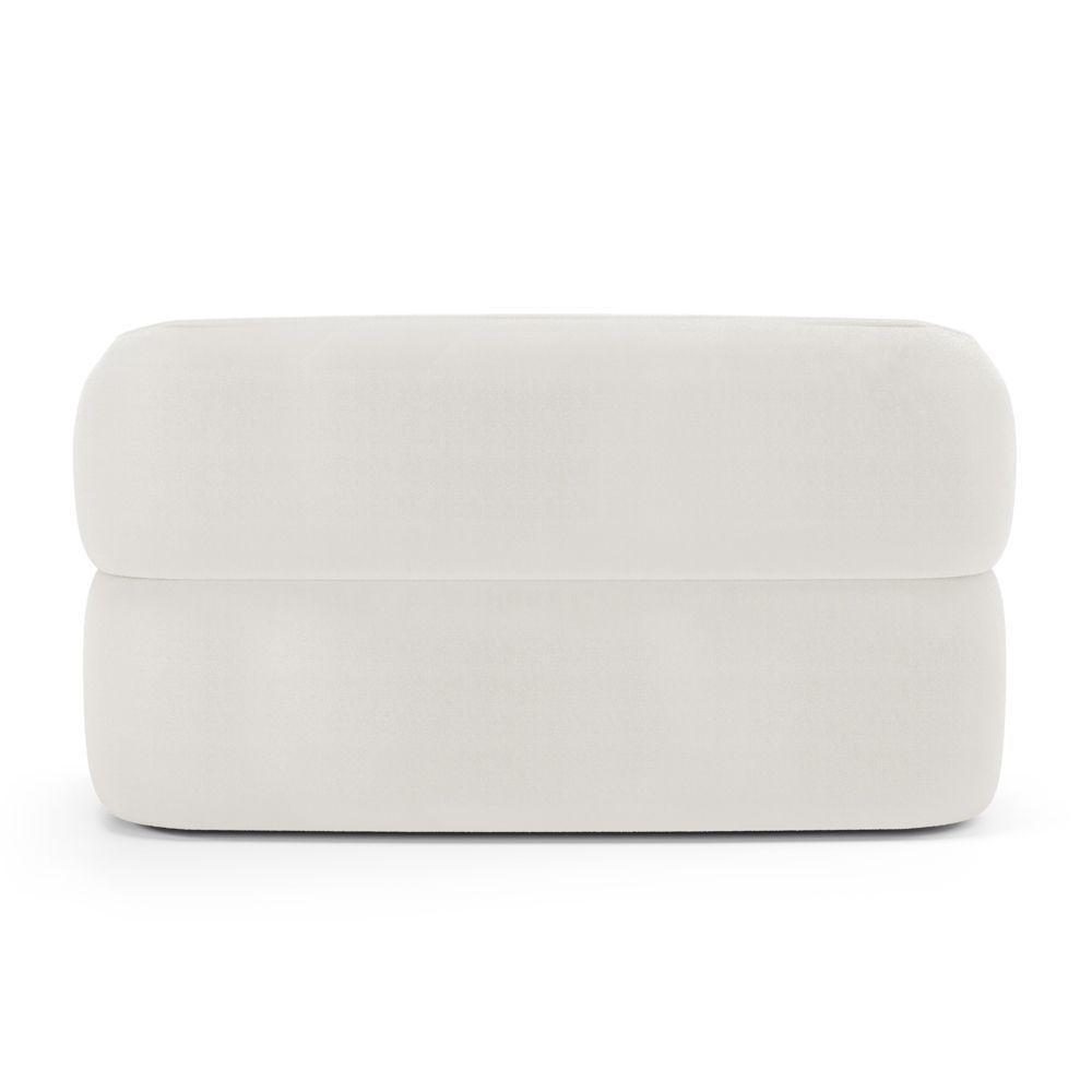 Sofá Orgânico 03 Lugares Living Glee 170cm Bouclê Off White - Desk Design - 2