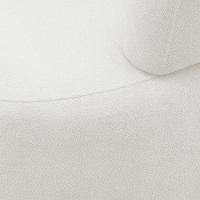 Sofá Orgânico 03 Lugares Living Glee 170cm Bouclê Off White - Desk Design - 7