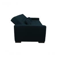 Sofá Cama Lavínia 3 Lugares Suede Petroléo Matrix - 2