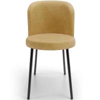 Kit 5 Cadeiras Sala De Jantar Estofada Gavi L02 Couríssimo Fendi - 5