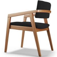 Kit 06 Cadeiras Para Sala De Jantar Estar Living Giorgia B04 Bouclê Preto - 2