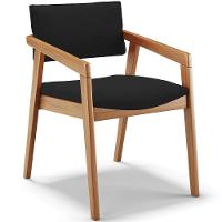 Kit 06 Cadeiras Para Sala De Jantar Estar Living Giorgia B04 Bouclê Preto - 7