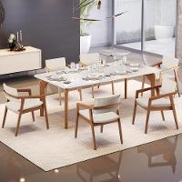 Kit 05 Cadeiras Para Sala De Jantar Estar Living Giorgia B04 Linho Cru - 7