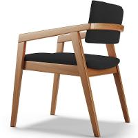 Kit 03 Cadeiras Para Sala De Jantar Estar Living Giorgia B04 Suede Preto - 2