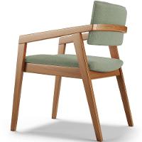 Kit 03 Cadeiras Para Sala De Jantar Estar Living Giorgia B04 Bouclê Oliva - 5