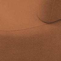 Sofá Orgânico 03 Lugares Living Glee 170cm Bouclê Terracota - Desk Design - 9