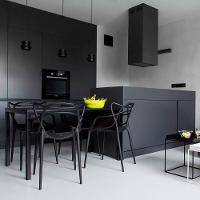 Kit Com 2 Cadeiras Aviv Estrutura Em Polipropileno Fratini Preto - 3