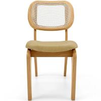 Kit 4 Cadeiras Para Sala De Jantar Estofada E Tela Mariah L02 Couríssimo Fendi - 5