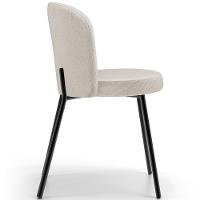 Kit 6 Cadeiras Sala De Jantar Estofada Gavi L02 Linho Cru - 2