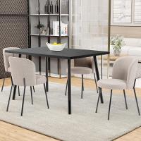 Cadeira Para Sala De Jantar Estofada Gavi L02 Bouclê Creme - 6