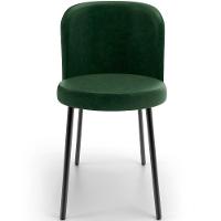 Kit 6 Cadeiras Sala De Jantar Estofada Gavi L02 Couríssimo Verde Musgo - 5