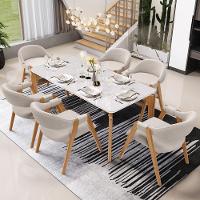 Kit 02 Cadeiras De Jantar E Estar Living Estofada Nadja L02 Bouclê Bege - 6