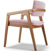 Kit 04 Cadeiras Para Sala De Jantar Estar Living Giorgia B04 Bouclê Rosê - 2