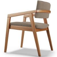 Kit 05 Cadeiras Para Sala De Jantar Estar Living Giorgia B04 Bouclê Bege - 5