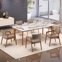 Kit 05 Cadeiras Para Sala De Jantar Estar Living Giorgia B04 Bouclê Bege - 8