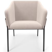 Kit 3 Cadeiras Para Sala De Jantar Estar Living Olívia L02 Suede Bege - Lyam Decor - 5