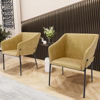 Kit 4 Cadeiras Para Sala De Jantar Estar Living Olívia L02 Couríssimo Fendi - Lyam Decor - 6