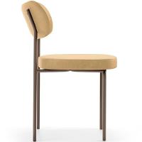 Kit 02 Cadeiras Para Sala De Jantar Melina Base Arena L02 Couríssimo Fendi - Lyam Decor - 2