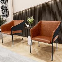 Kit 4 Cadeiras Para Sala De Jantar Estar Living Olívia L02 Couríssimo Camel Preto - Lyam Decor - 6