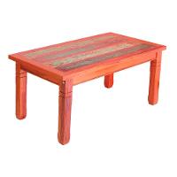 Mesa De Jantar 1,7 M Madeira Maciça Com Pátina - 1