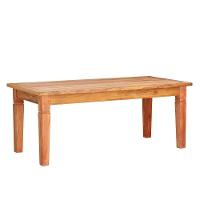 Mesa De Jantar 2 M Madeira Maciça - Natural - 1