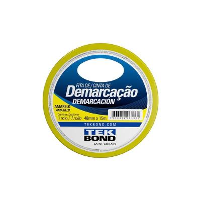 Fita Demarcação 48mmx15m - Tekbond Amarelo