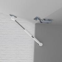 Pistão A Gás Amortecedor Porta De Armário Cozinha Cinza - 80n - 2