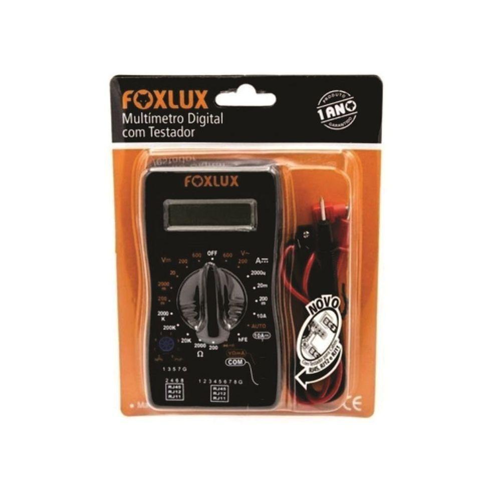 Multímetro Digital Com Testador Foxlux - 1