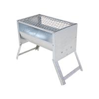 Churrasqueira Stylo Chapa Galvanizada Com Grelha Moeda Inox Carvão - Gudim - 1