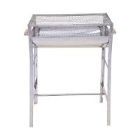 Churrasqueira Cariocão Grelha Moeda Inox Com Alças Madeira - Gudim - 3