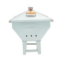 Churrasqueira A Bafo Devassa Aço Galvanizado Com Tampa Alças Laterais De Madeira - Gudim - 7