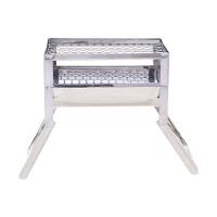 Churrasqueira Uai Inox Portátil Leve Com Grelha Moeda Carvão - Gudim - 3