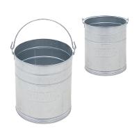 Balde Caçamba 10 Multiuso Litros Construção Civil Aço Galvanizado - Gudim - 1