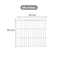 Cercado 01 Pet 8 Módulos 60x60cm Cada Tela Aramada Animais Pequeno E Médio Porte Caes - Gudim - 3