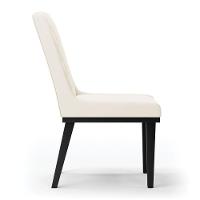 Cadeira Sala De Jantar Base Madeira Preto Kit 10 Sofia Veludo D03 - D'rossi Cor Bege