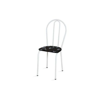 Kit Com 2 Cadeiras América 004 Base Branco Para Cozinha