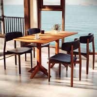 Cadeira Tramontina çairé Ritmo Em Madeira Tauari Com Estofado Preto - 3