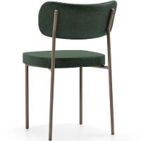 Kit 02 Cadeiras Para Sala De Jantar Melina Base Arena L02 Couríssimo Verde Musgo - Lyam Decor - 7