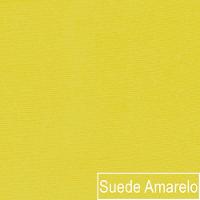 Kit Divã Luna 140cm Lado Esquerdo E 01 Poltrona Base De Ferro Preto Suede Cor Amarelo - 3