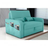 Sofá Cama 2 Lugares Com Bau 1,40 Mts Day Matrix Verde - 2