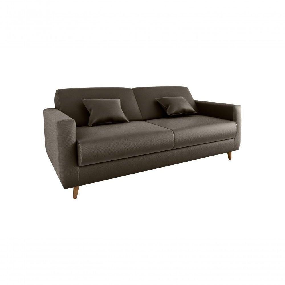 Sofá Cama Emília 2 Lugares 190cm Veludo Turkey Marrom Matrix - 3