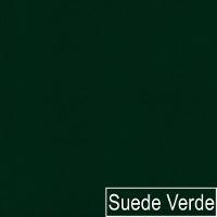 Kit Divã Luna 140cm Lado Esquerdo E 01 Poltrona Base De Ferro Preto Suede Cor Verde