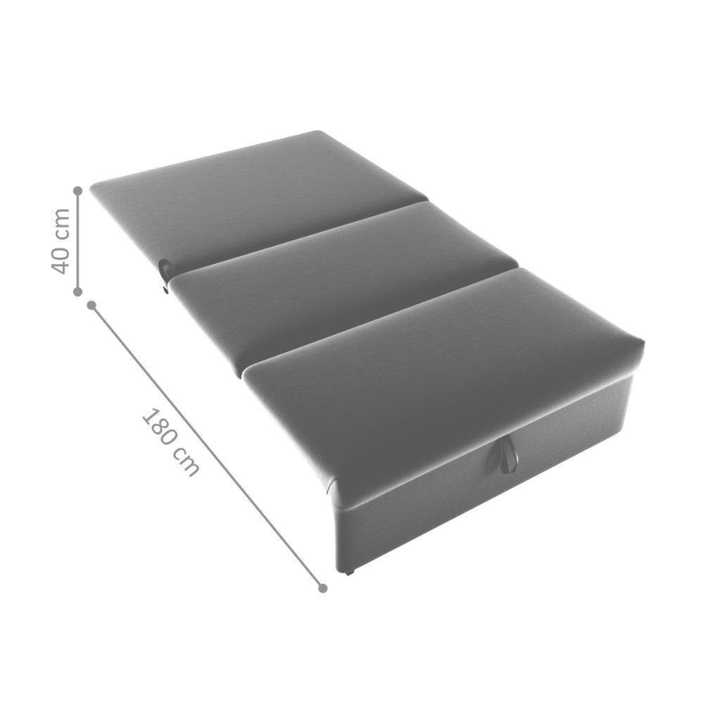 Sofá Cama 2 Lugares Ivan Veludo Ferrugem - 4